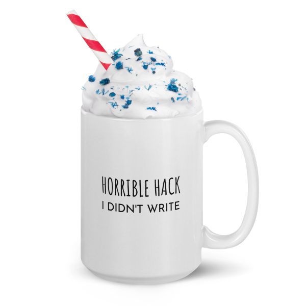 White Glossy Mug - Horrible hack I didn't write - Image 5